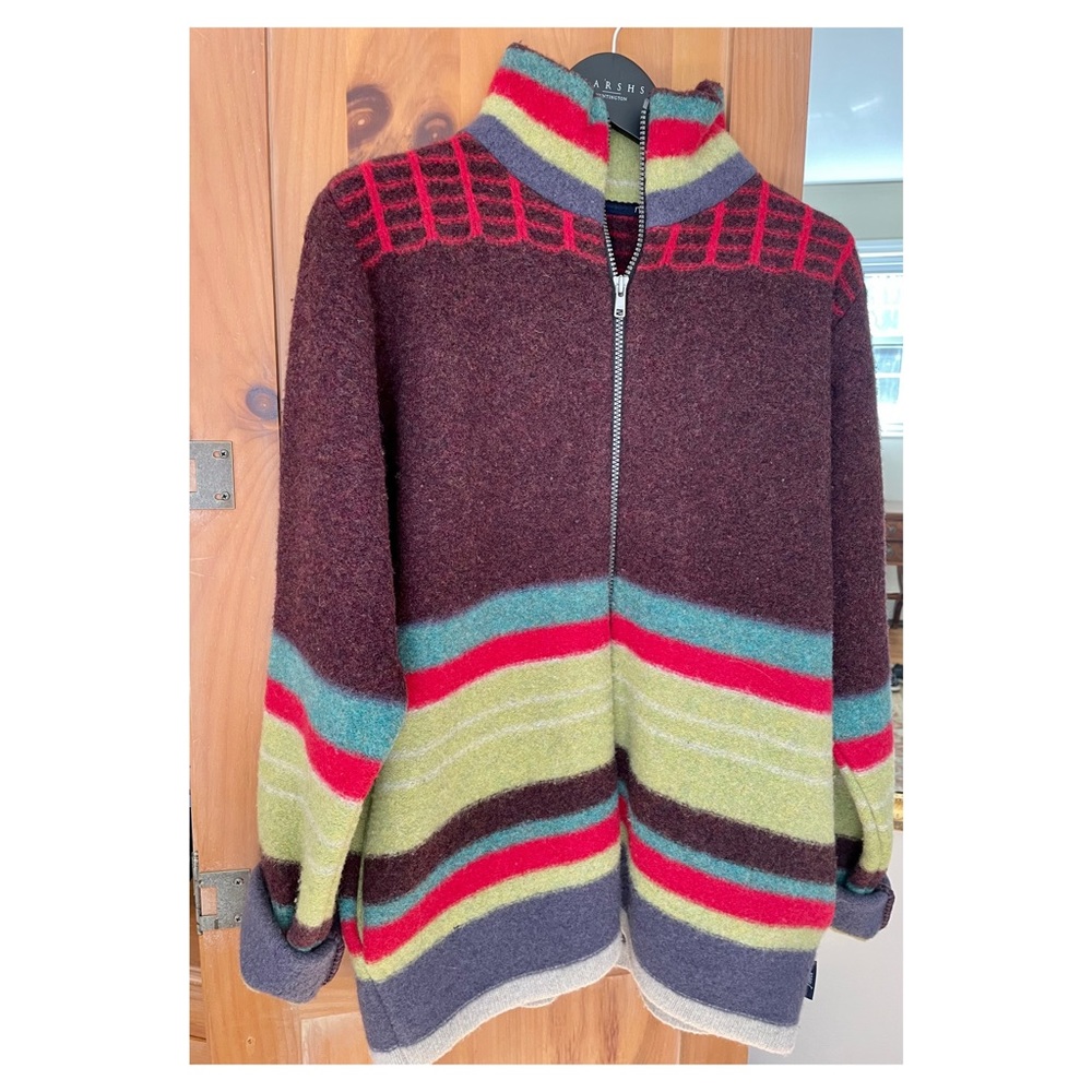 Natural Born Wool Full Zip Jacket